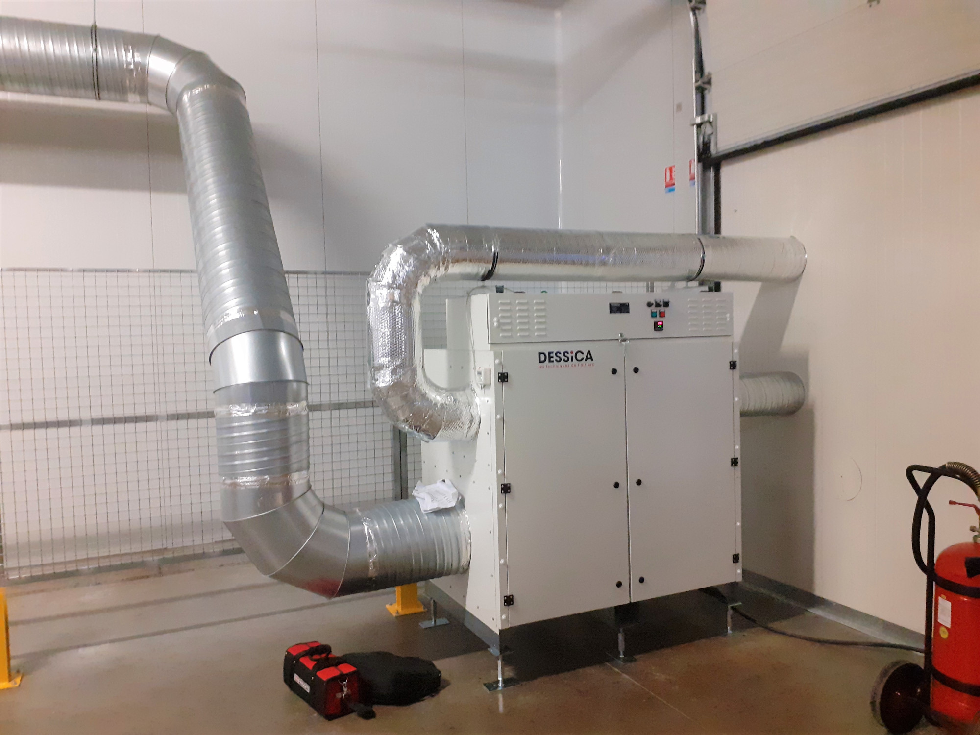 DESSICA déshydrateur d’air standard Large_installations de réfrigération et de traitement d’air pour l’industrie